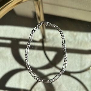 Silver Mini Chain Bracelet